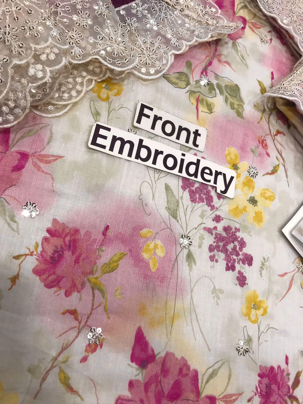 Iznik Lawn 2026 Embroidered 3PC Suit – Unstitched