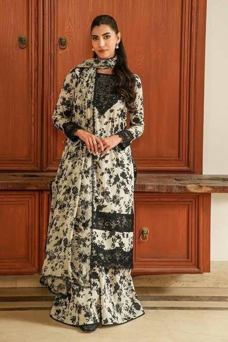 Summer Lawn 2026 – Premium Unstitched 2 Piece | Airjet Pure Lawn | Floral & Digital Prints | Soft Fine Quality